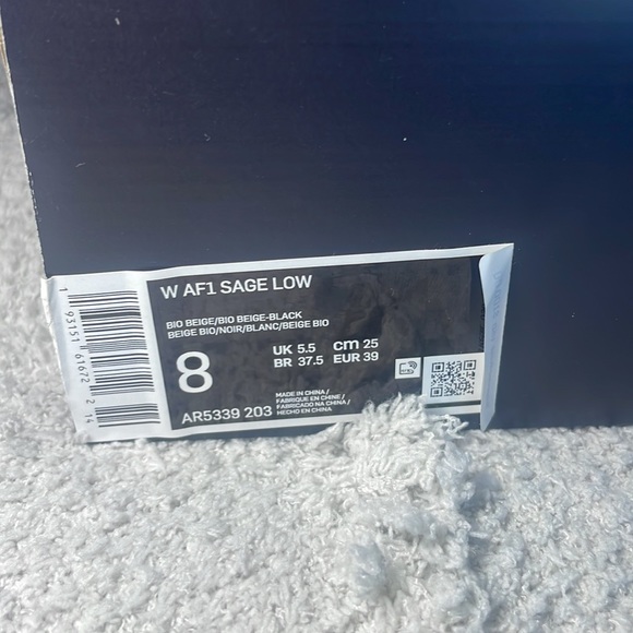 PLATFORM AIR FORCE 1 SAGE LOWW BEIGE - Picture 5 of 5